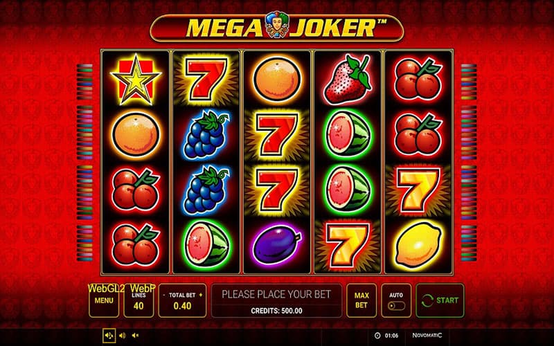 mega joker slot key features